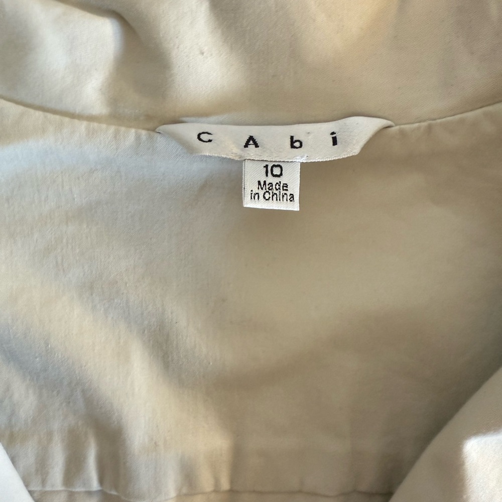 CAbi Light Tan Trench Coat - Picture 3 of 3
